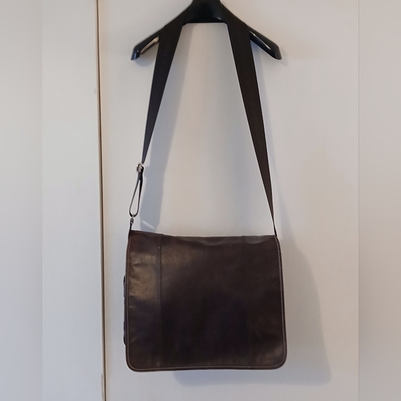 Longchamp Cavalier Messenger Bag, Chocolate Brown - Picture 4 of 13